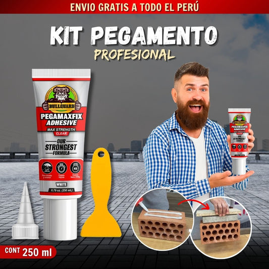 KIT PEGAMENTO PROFESIONAL + BOQUILLA + ESPATULA F1