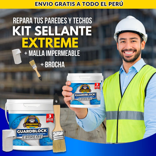 KIT SELLANTE EXTREME PROFESIONAL + BROCHA + MALLA F3
