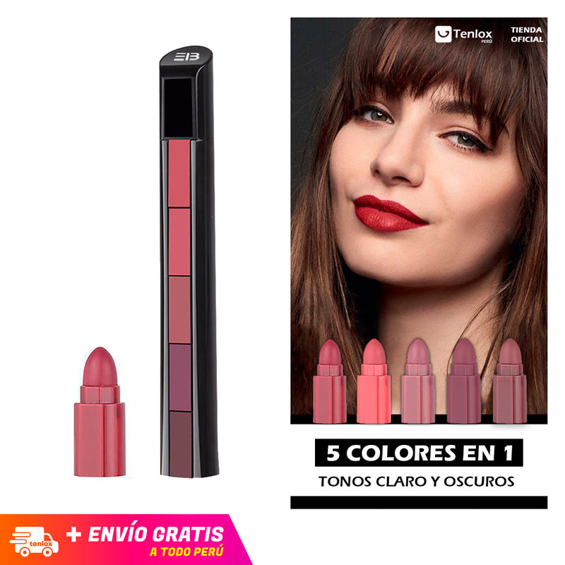 LABIAL LIPSTICK 5 EN 1